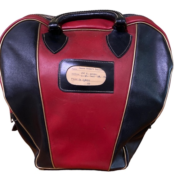 Clark Bags Vintage Bowling Ball Bag Tote Handbag Poshmark